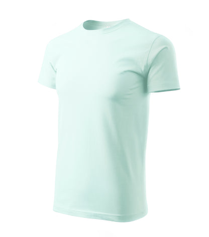 Ein Rundhals Unisex Malfini Heavy New T-Shirt in der Farbe Frost