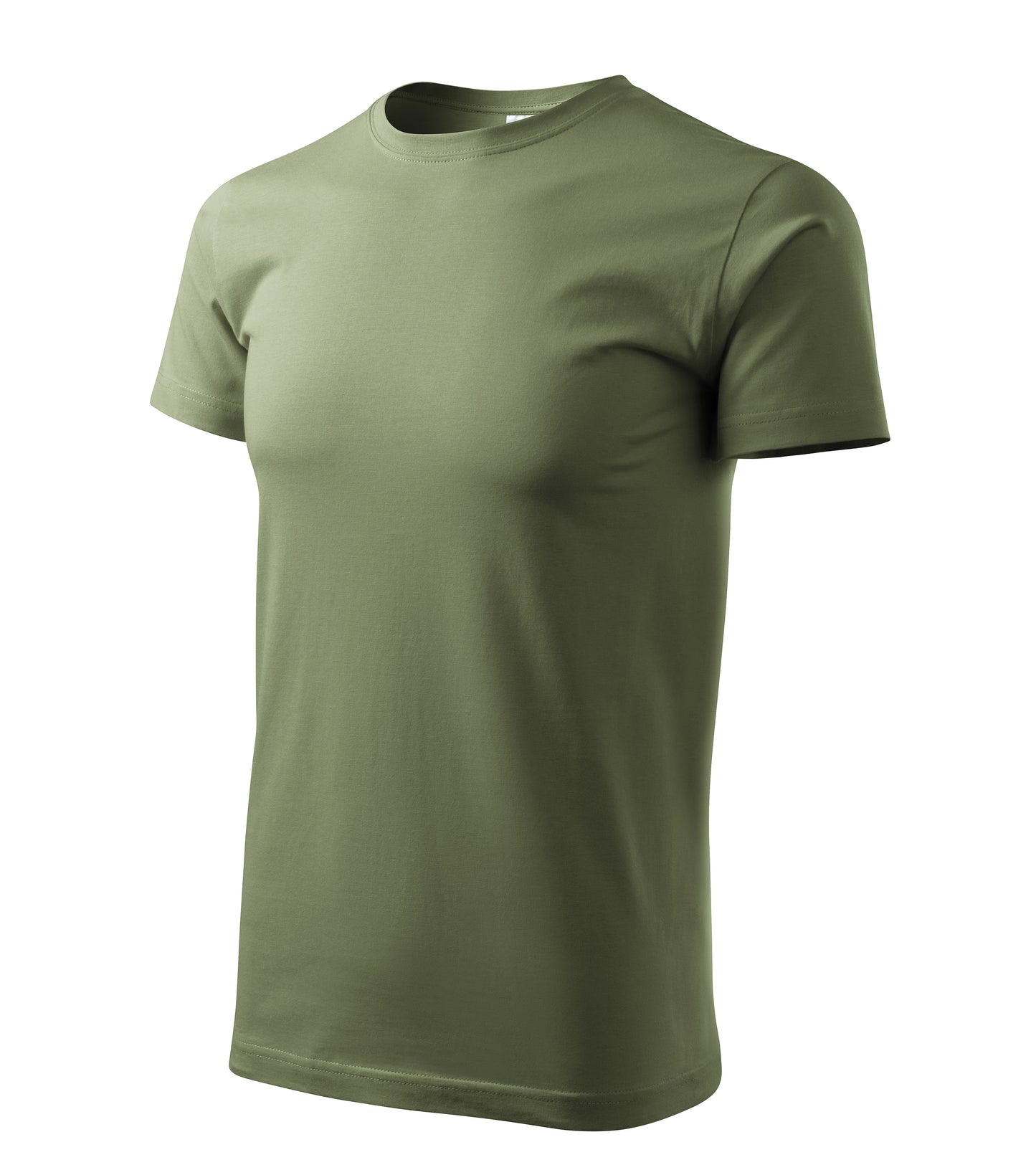 Ein Rundhals Unisex Malfini Heavy New T-Shirt in der Farbe Khaki
