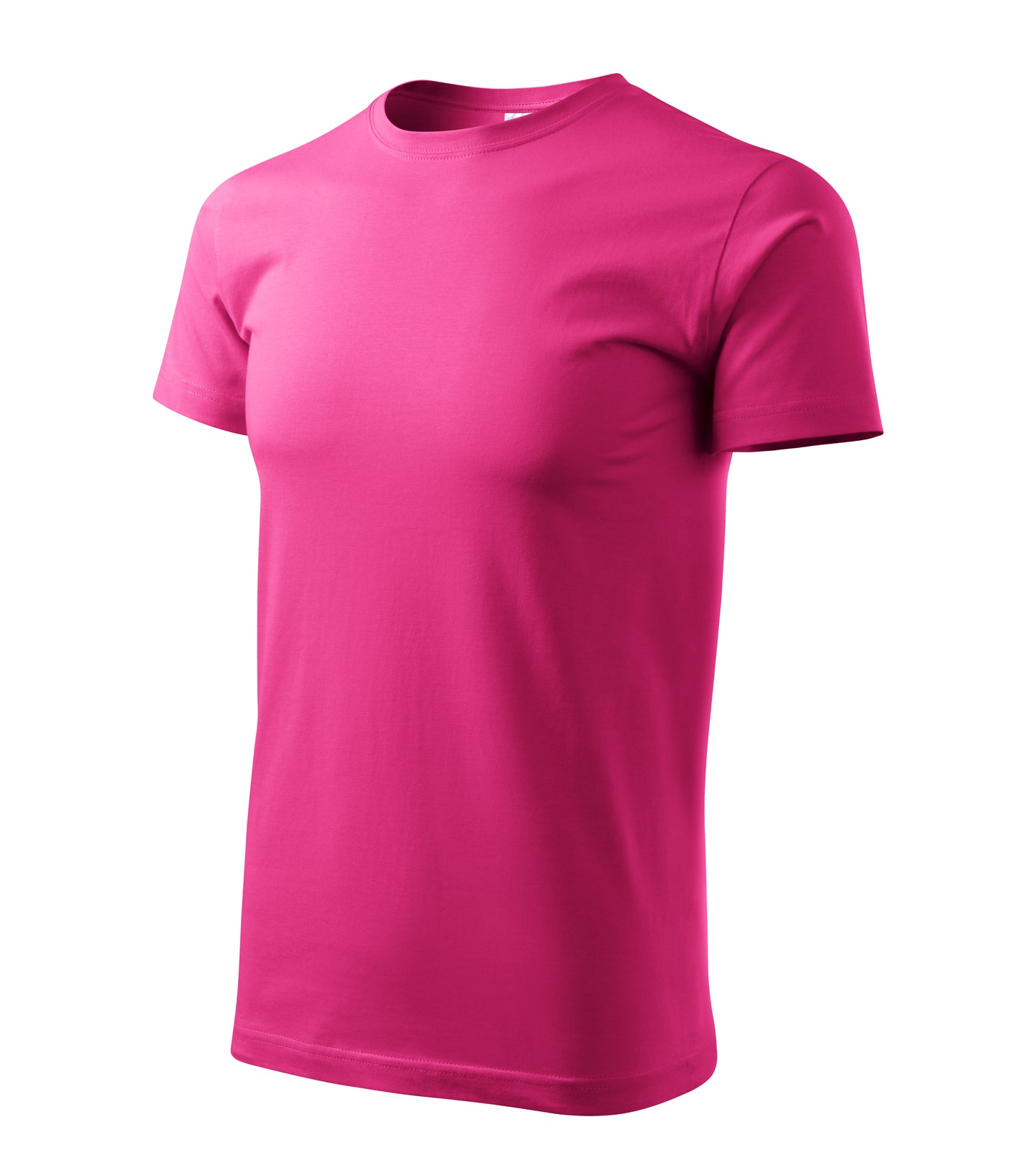 Ein Rundhals Unisex Malfini Heavy New T-Shirt in der Farbe Purpur