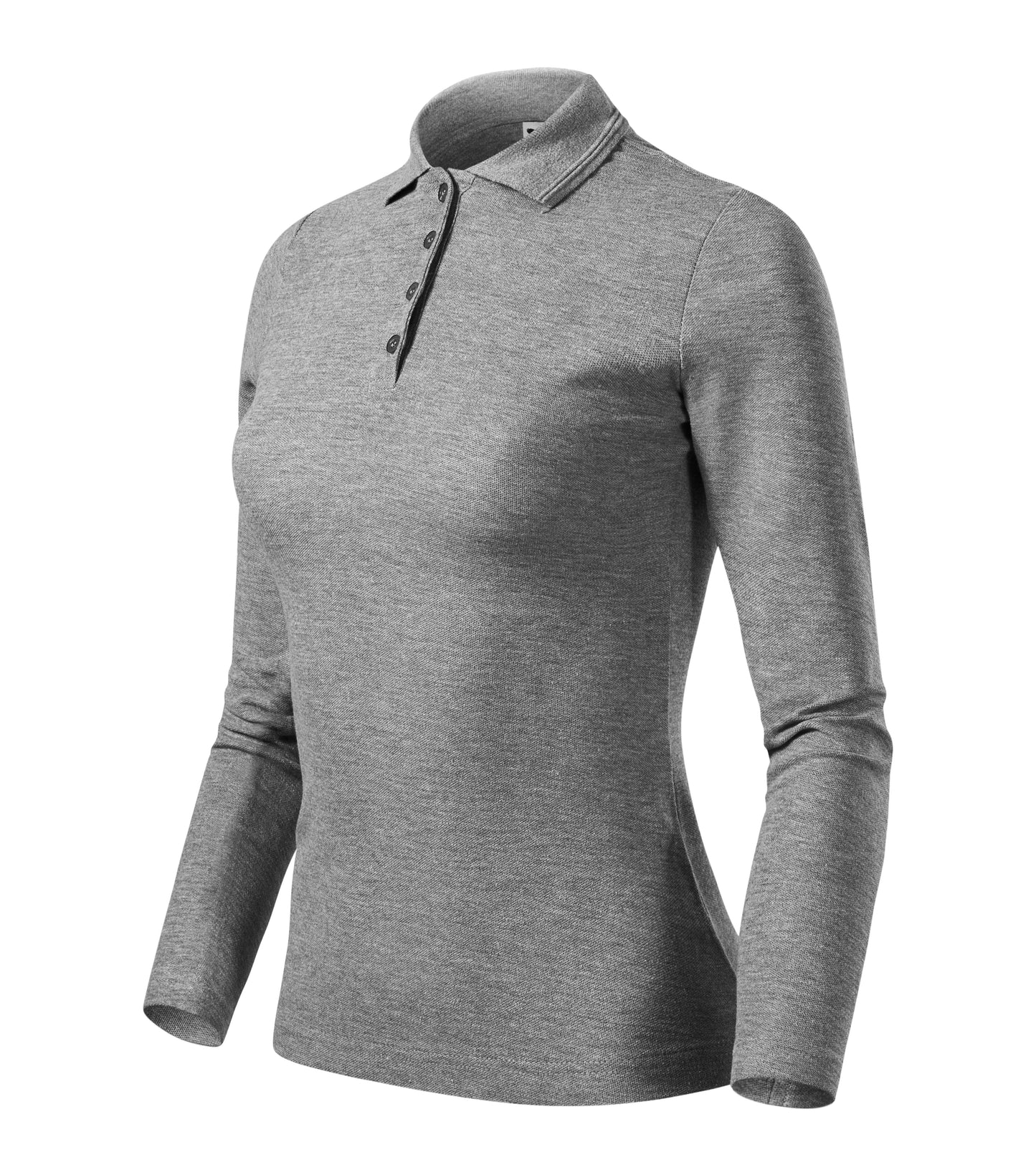 Damen Langarm Poloshirt | Pique Polo