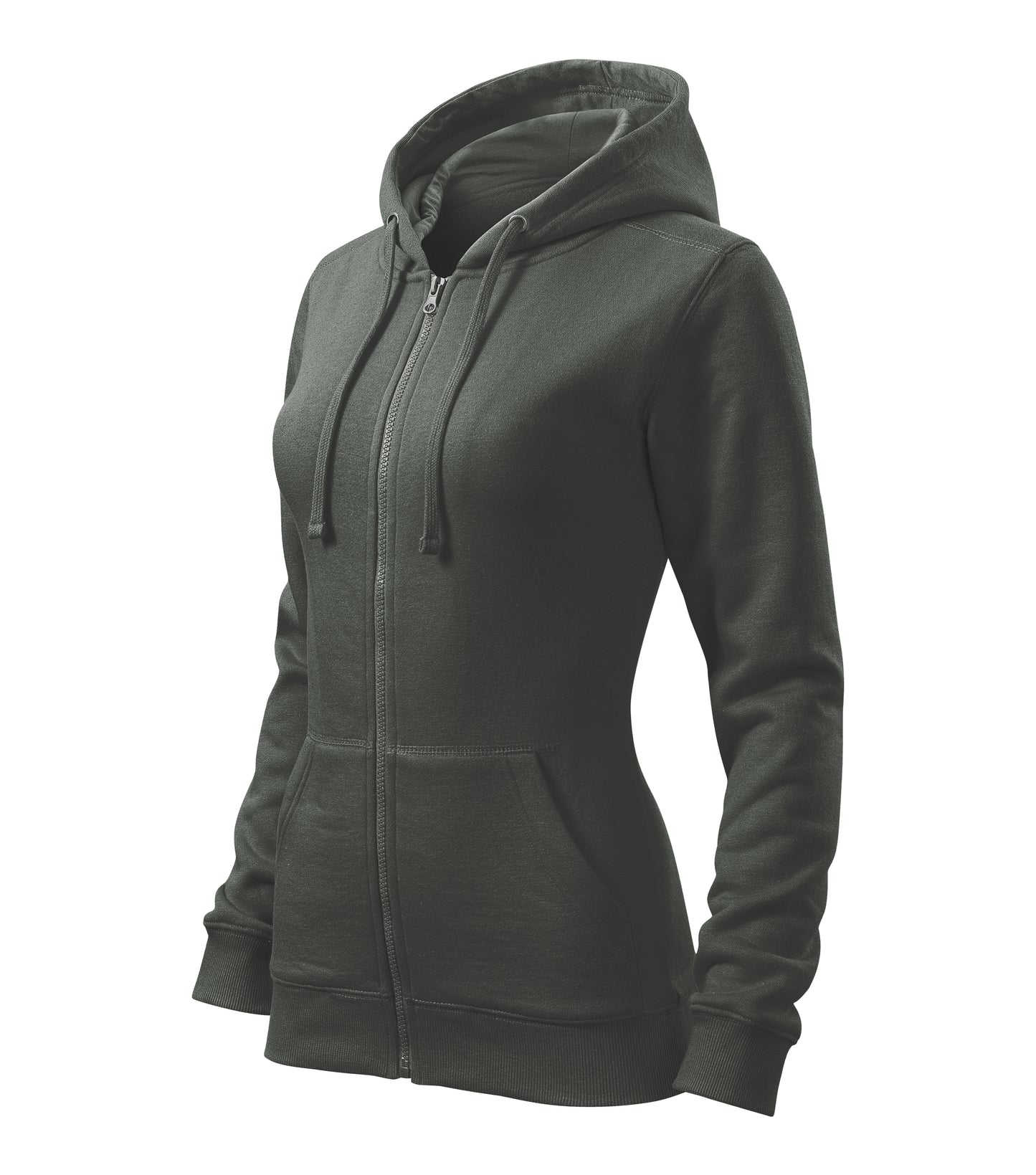 Damen Hoodie | Trendy Zipper