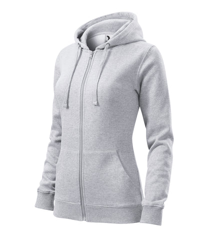 Damen Hoodie | Trendy Zipper