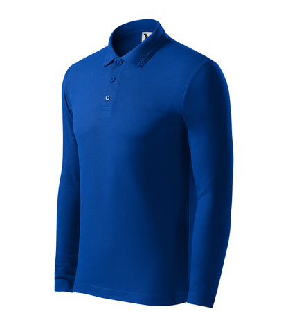 Herren Langarm Poloshirt | Pique Polo