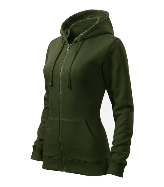 Damen Hoodie | Trendy Zipper